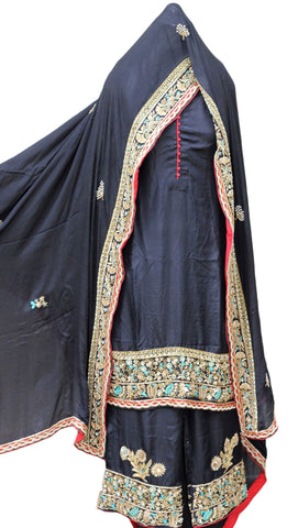 Traditional look punjabi suit with phulkari | Punjabi suits, Punjabi dress,  Women of india